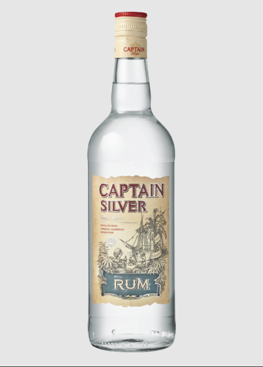 Captain Silver White Rum 1000/ml/bot