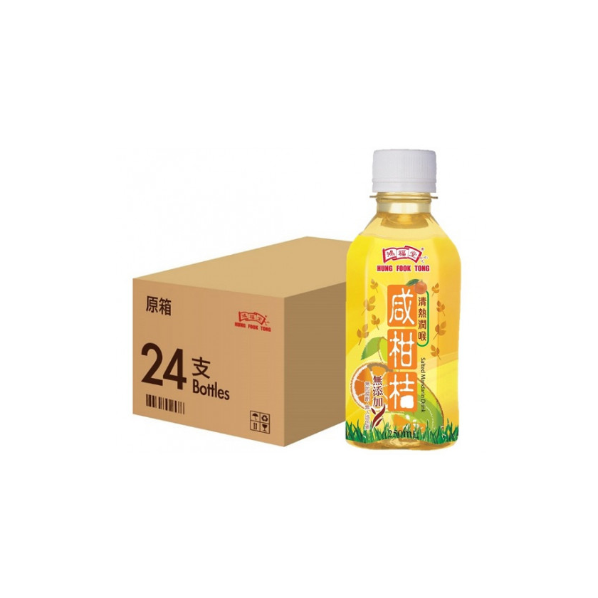 鴻福堂 - (原箱) 竹蔗茅根飲品 250毫升/支